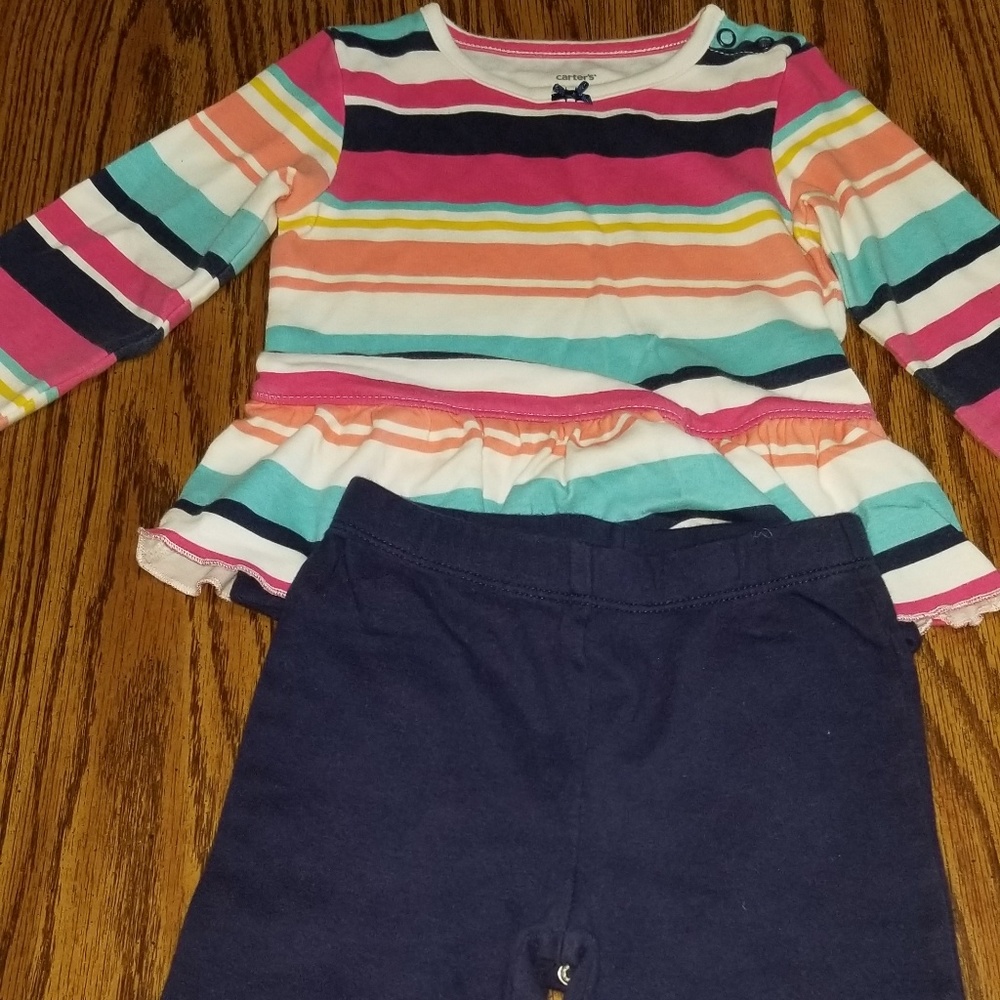 Carters 2 piece outfit